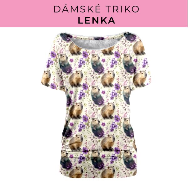 DÁMSKÝ střih - Triko Lenka