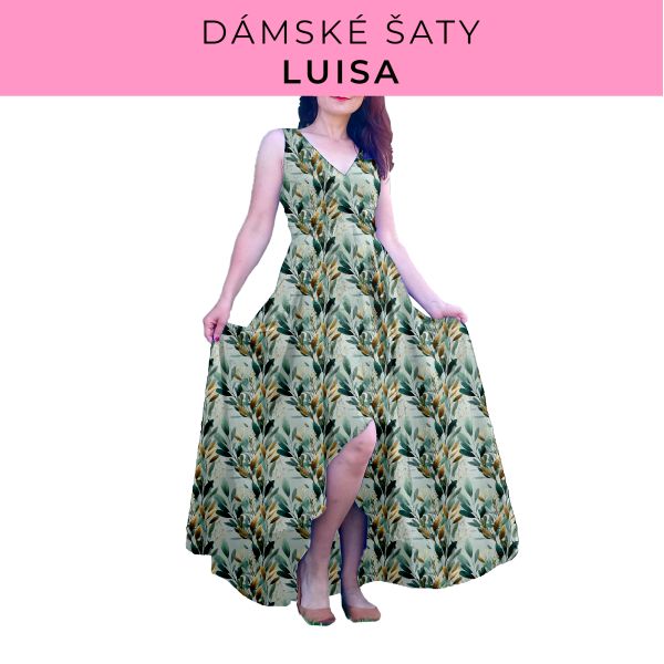 DÁMSKÝ střih - šaty Luisa