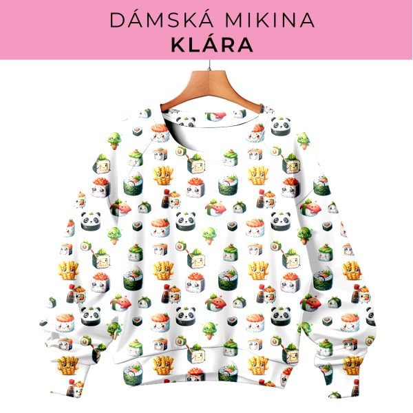 DÁMSKÝ střih - mikina Klára