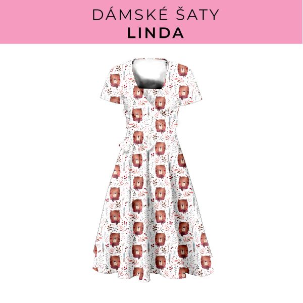 DÁMSKÝ střih - šaty Linda