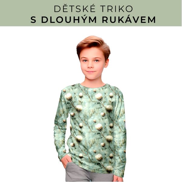 DĚTSKÝ střih - triko dlouhý rukáv