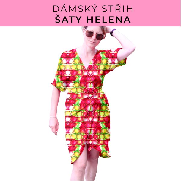 Dámský střih na šaty  Helena