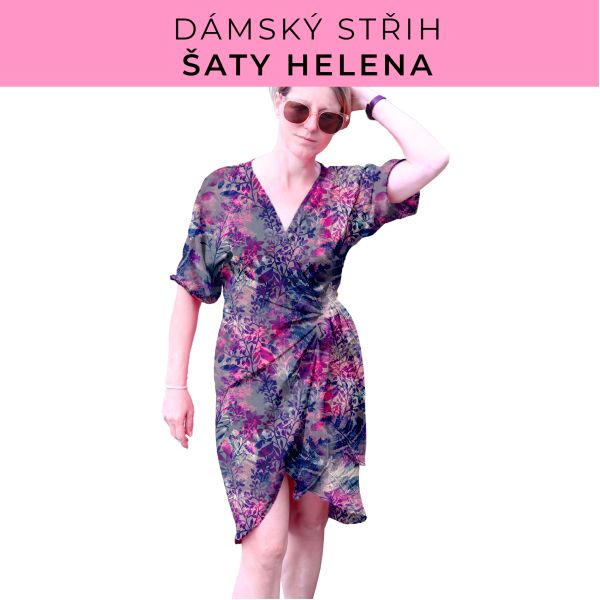 Dámský střih na šaty  Helena