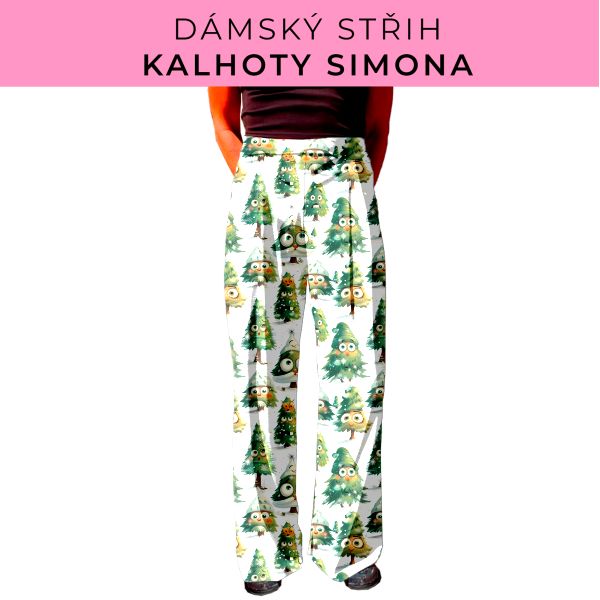 Dámský střih - kalhoty Simona