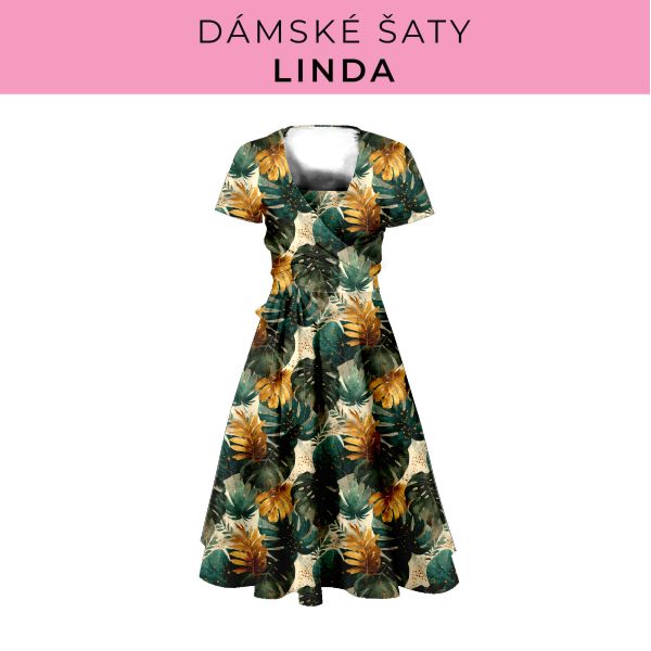 DÁMSKÝ střih - šaty Linda