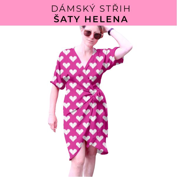 Dámský střih na šaty  Helena
