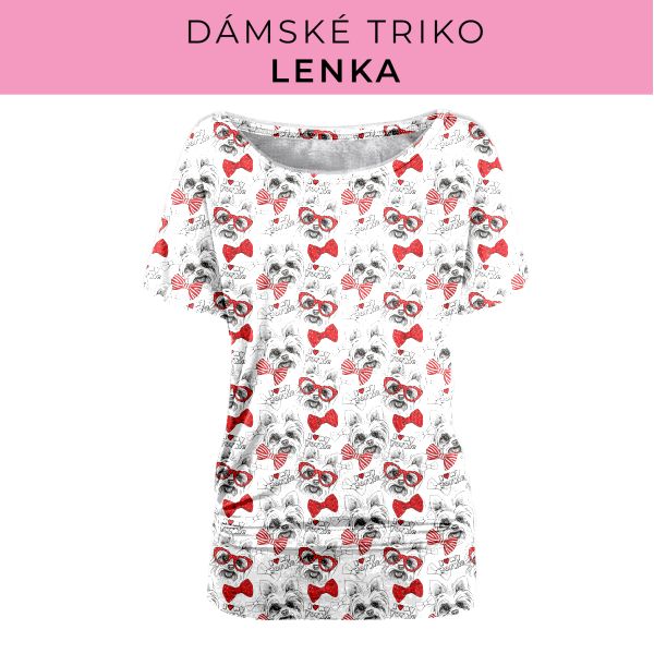 DÁMSKÝ střih - Triko Lenka
