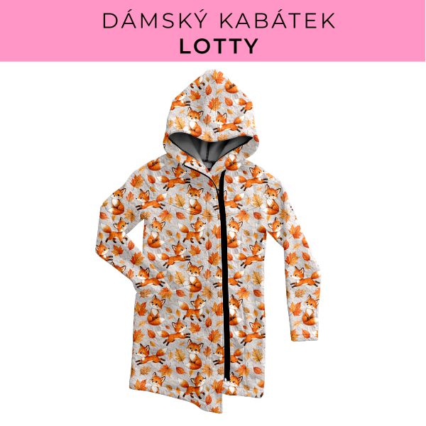 DÁMSKÝ střih - Kabátek Lotty