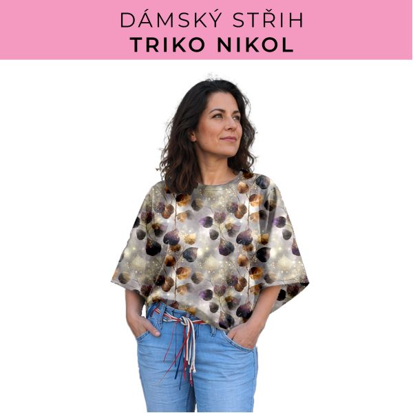 Dámský střih -  triko Nikol