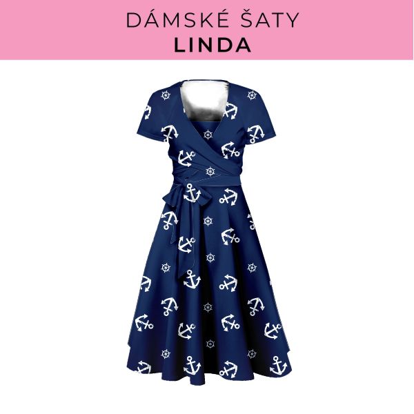 DÁMSKÝ střih - šaty Linda