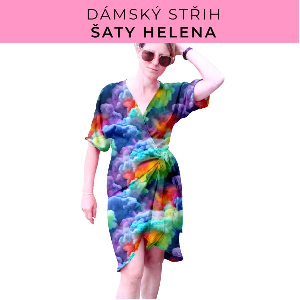 Dámský střih na šaty  Helena