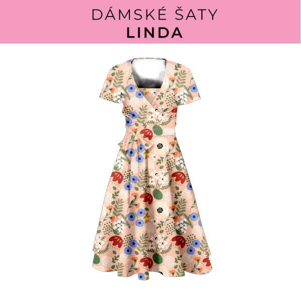 DÁMSKÝ střih - šaty Linda