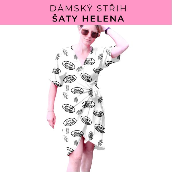 Dámský střih na šaty  Helena