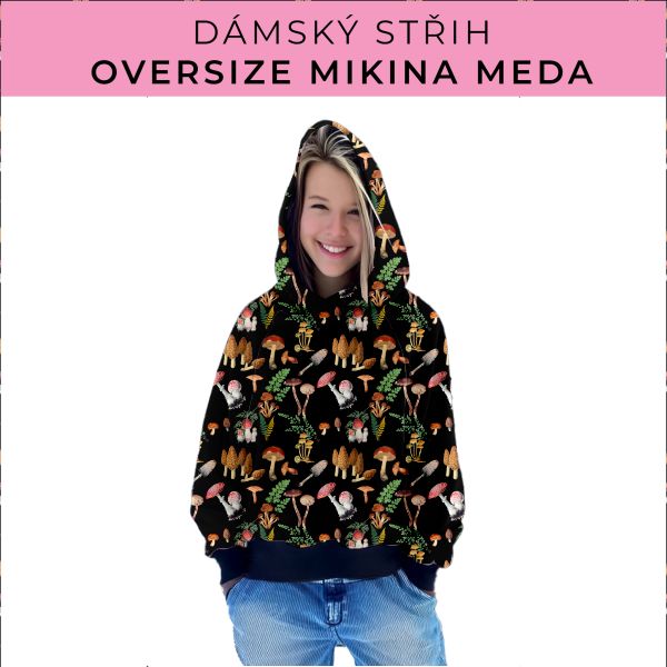 Dámský střih - mikina Meda
