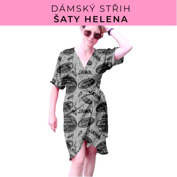 Dámský střih na šaty  Helena