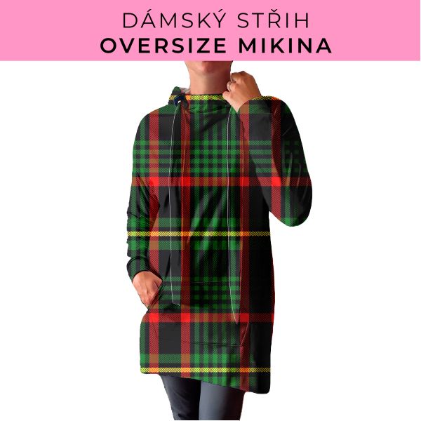 DÁMSKÝ střih - Oversize mikina