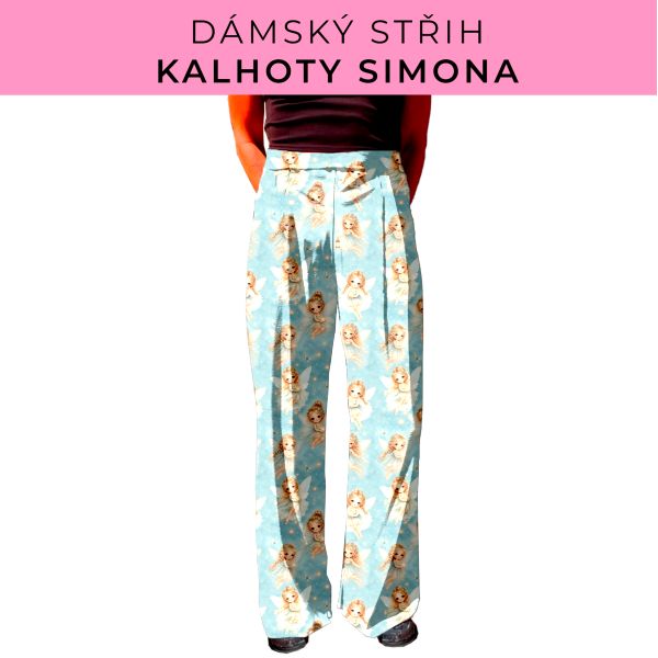 Dámský střih - kalhoty Simona