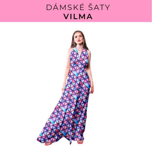DÁMSKÝ střih - šaty Vilma