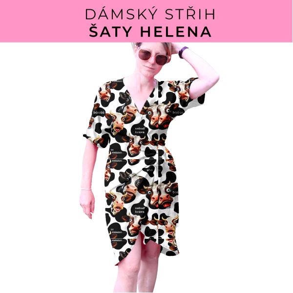 Dámský střih na šaty  Helena