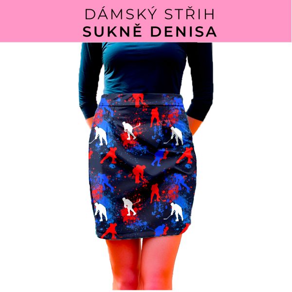 Dámský střih - Dámská sukně Denisa