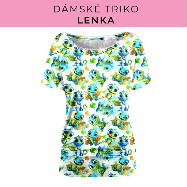 DÁMSKÝ střih - Triko Lenka