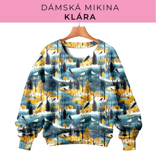 DÁMSKÝ střih - mikina Klára