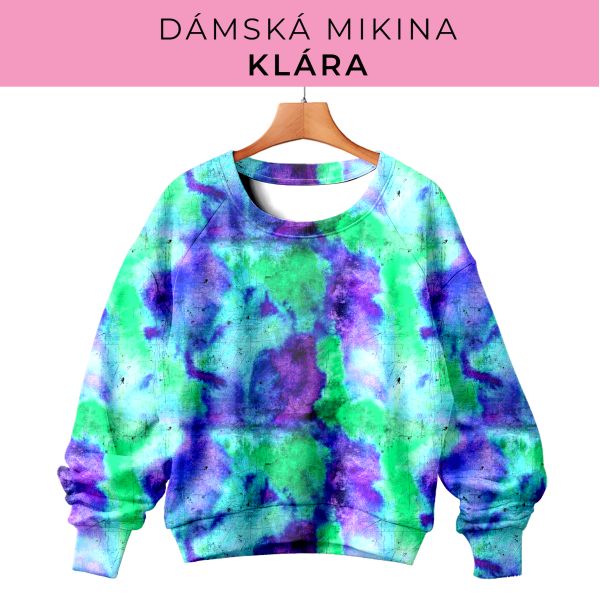 DÁMSKÝ střih - mikina Klára