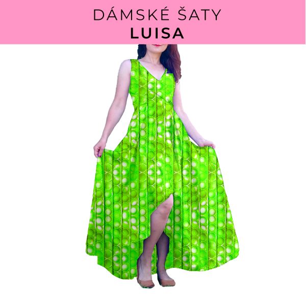DÁMSKÝ střih - šaty Luisa