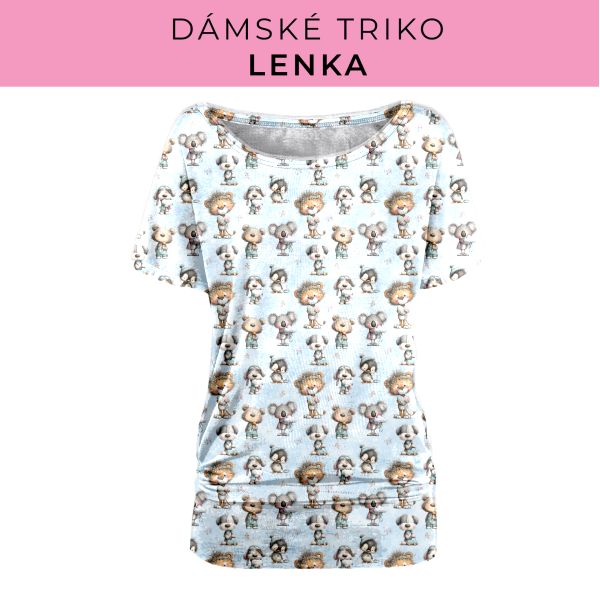 DÁMSKÝ střih - Triko Lenka