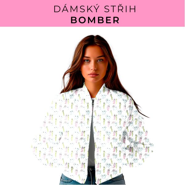 DÁMSKÝ střih - Bomber
