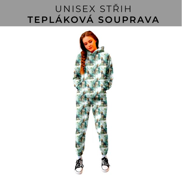 DÁMSKÝ střih - SET mikina a tepláky 