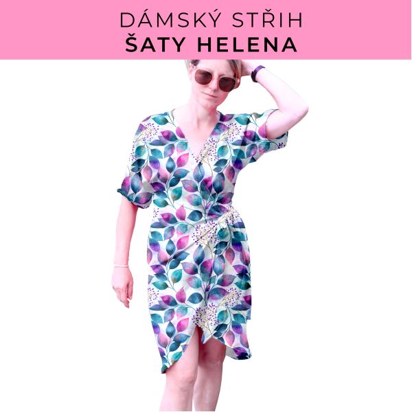 Dámský střih na šaty  Helena