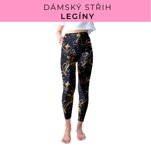 DÁMSKÝ střih - legíny SPORT - SLIM FIT