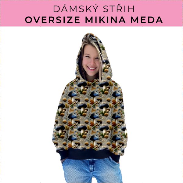 Dámský střih - mikina Meda
