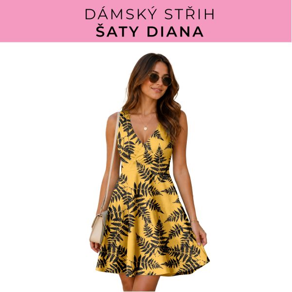 Dámský střih - šaty Diana