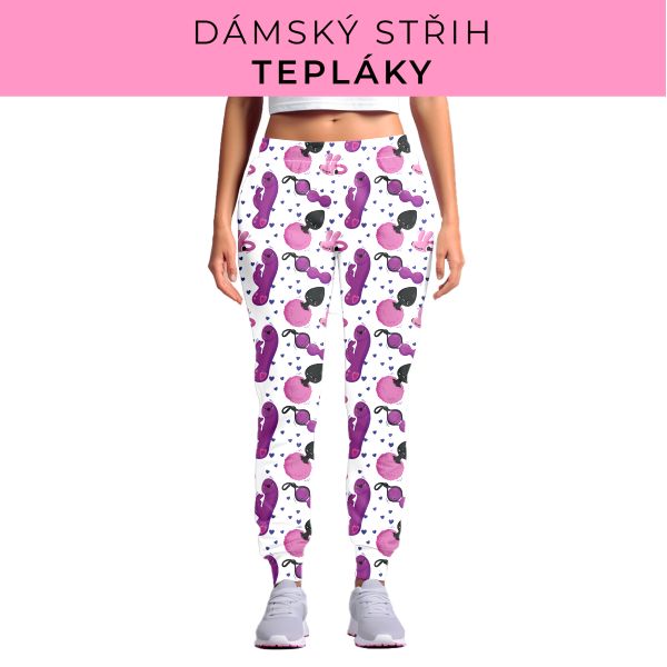 DÁMSKÝ střih - tepláky