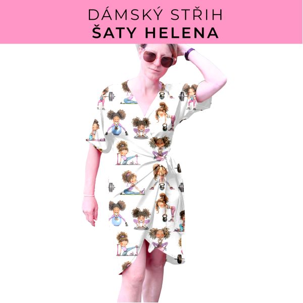 Dámský střih na šaty  Helena