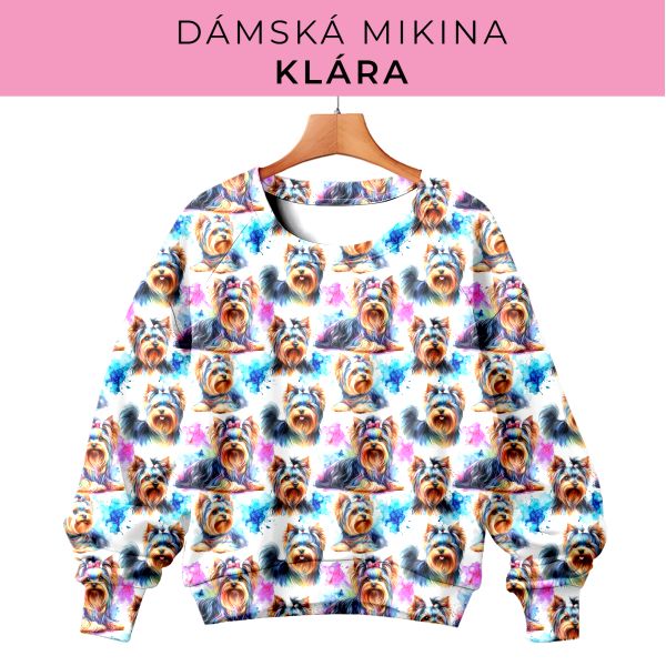 DÁMSKÝ střih - mikina Klára