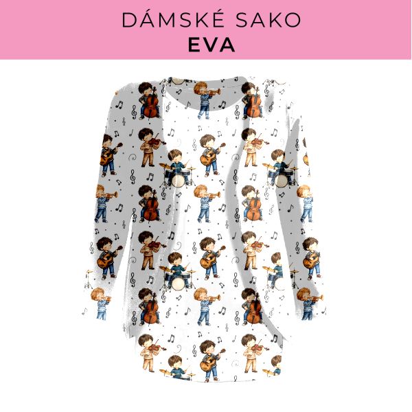 DÁMSKÝ střih - sako Eva