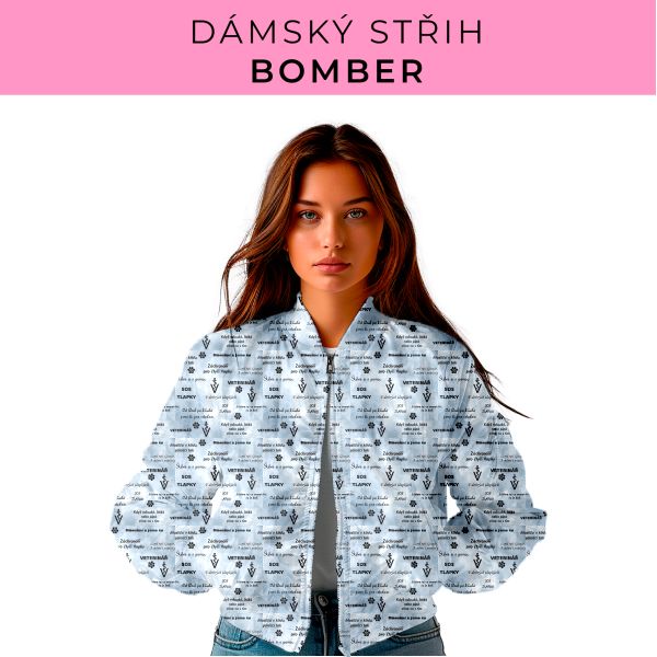 DÁMSKÝ střih - Bomber
