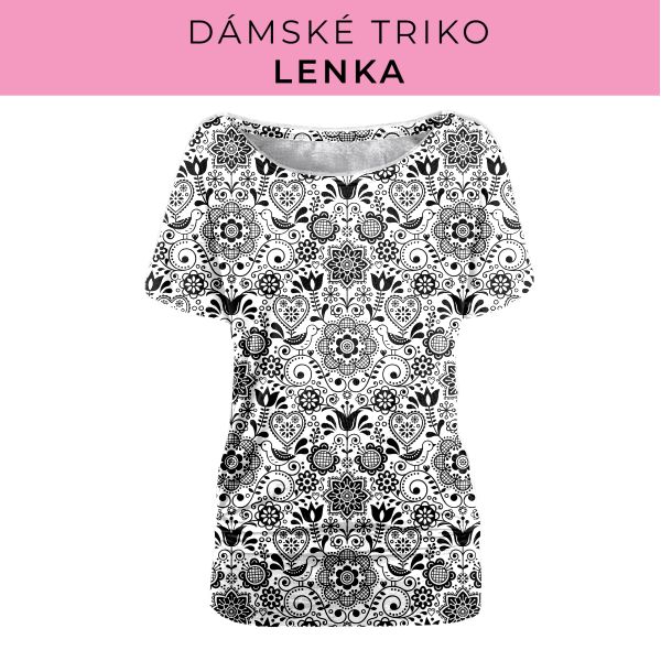 DÁMSKÝ střih - Triko Lenka