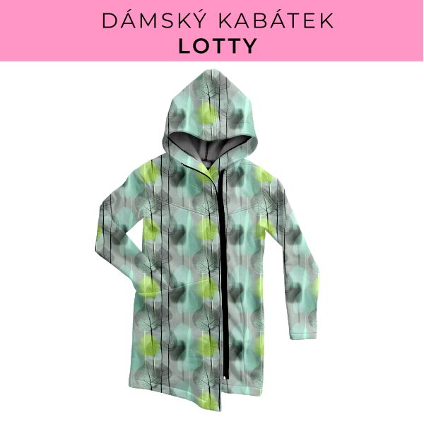 DÁMSKÝ střih - Kabátek Lotty