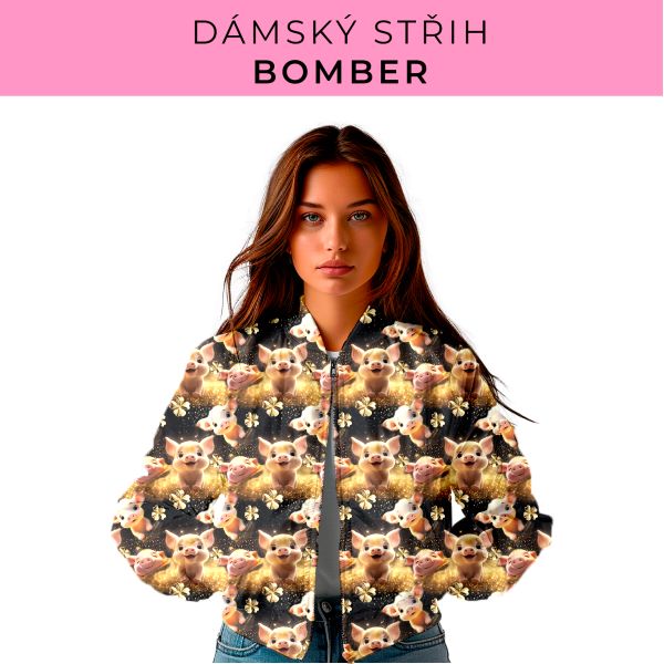 DÁMSKÝ střih - Bomber