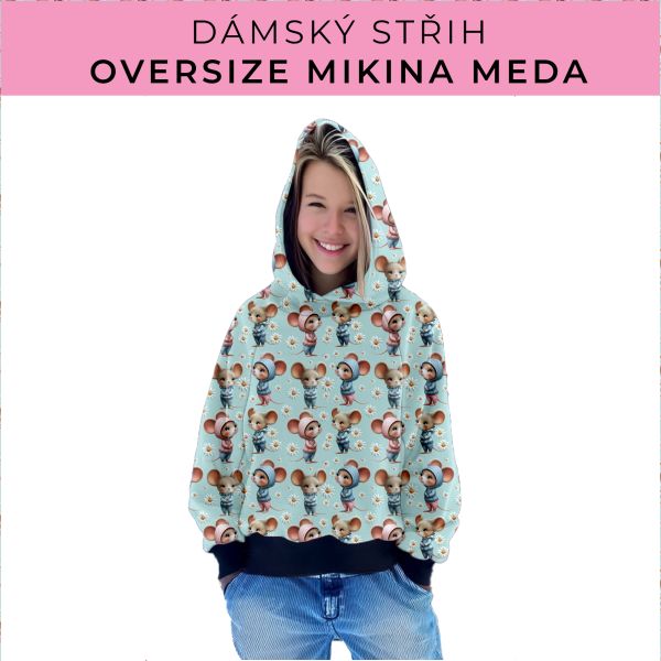 Dámský střih - mikina Meda