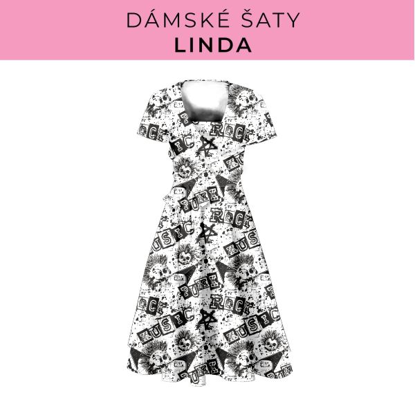 DÁMSKÝ střih - šaty Linda