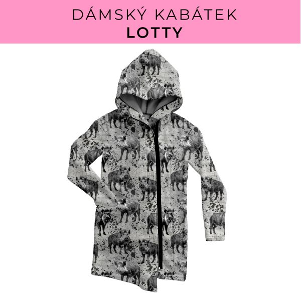 DÁMSKÝ střih - Kabátek Lotty