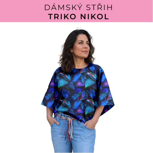 Dámský střih -  triko Nikol