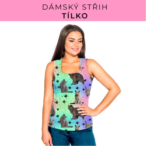 DÁMSKÝ střih - Tílko a kalhoty 