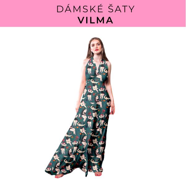 DÁMSKÝ střih - šaty Vilma