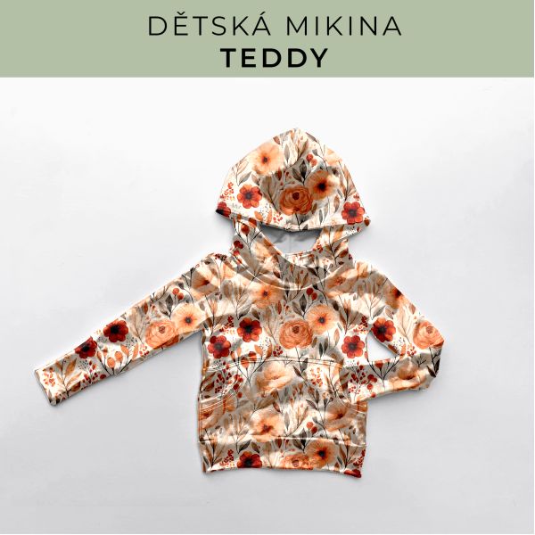 DĚTSKÝ střih - Mikina Teddy